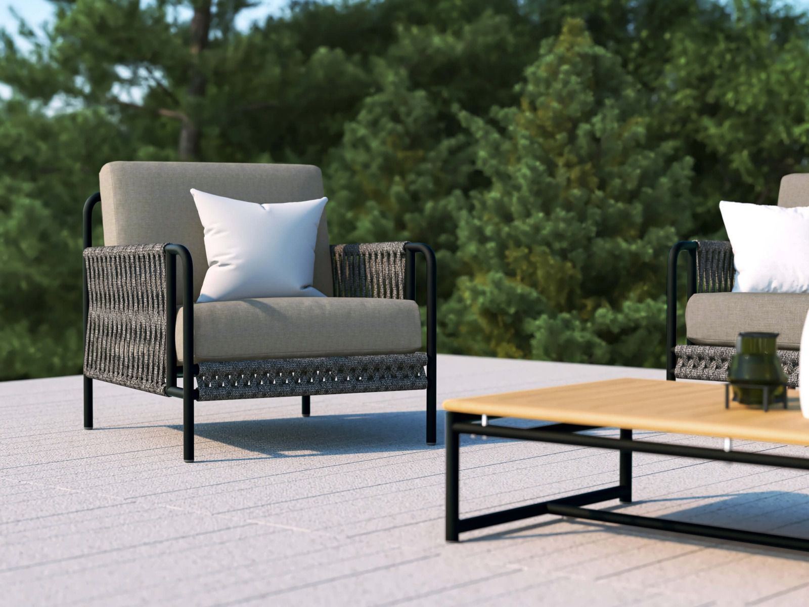 Bellini Rope Outdoor Sofa Lounge Sofa Outdoor Furniture Malaysia